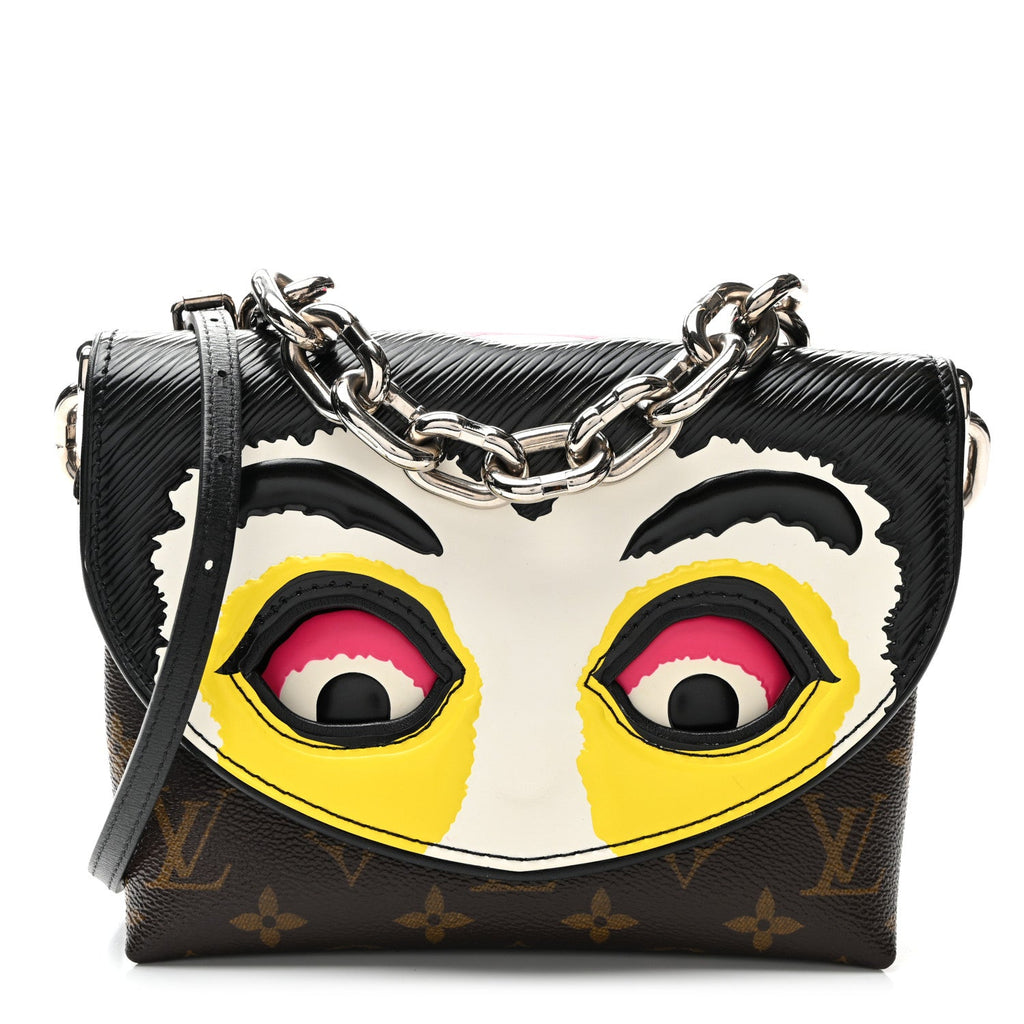 Monogram Kabuki Pochette Black