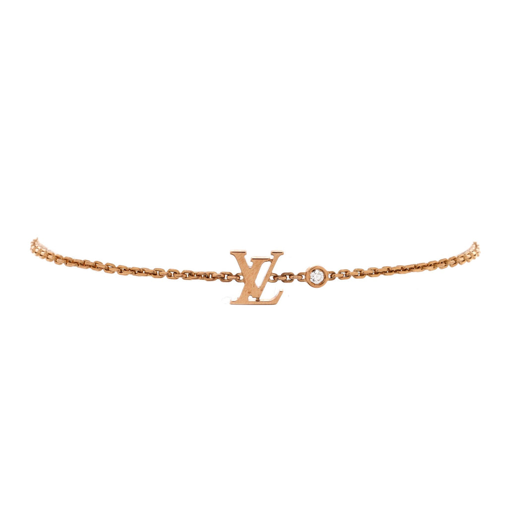 Idylle Blossom LV Bracelet 18K Rose Gold with Diamond