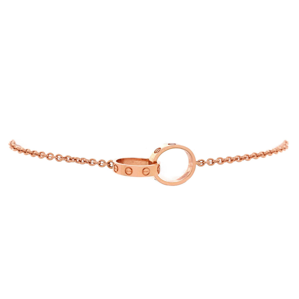 Love Interlocking Bracelet 18K Rose Gold