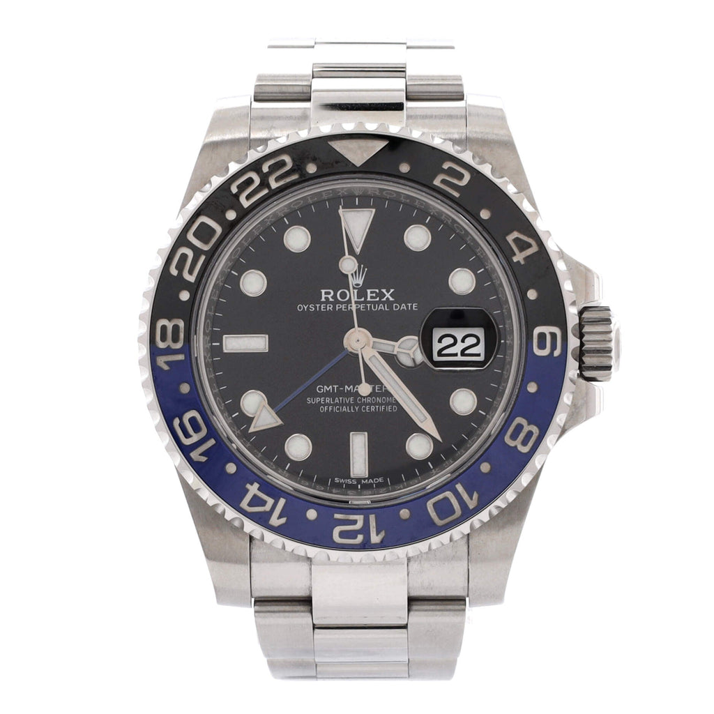 Oyster Perpetual Date GMT-Master II Batman Automatic Watch Stainless Steel and Cerachrom 40
