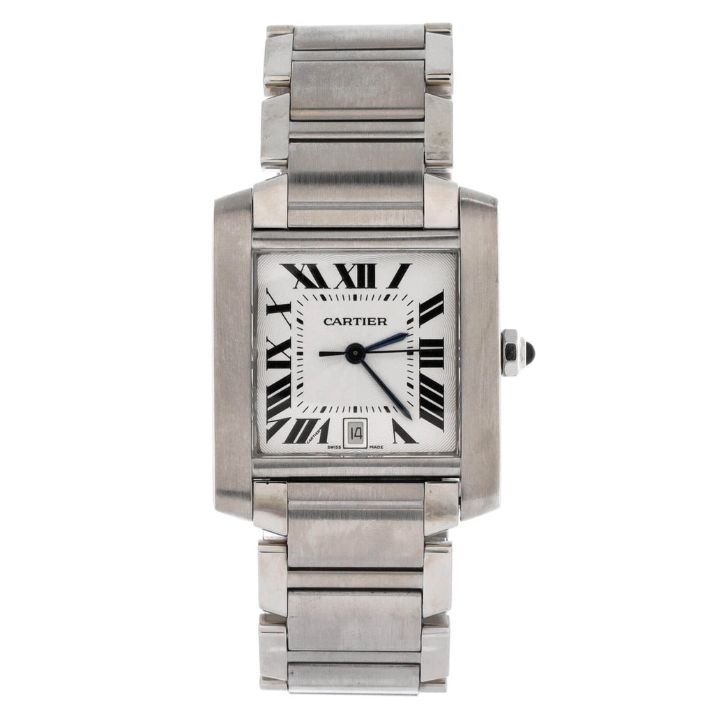 Tank Francaise Automatic Watch Stainless Steel 28