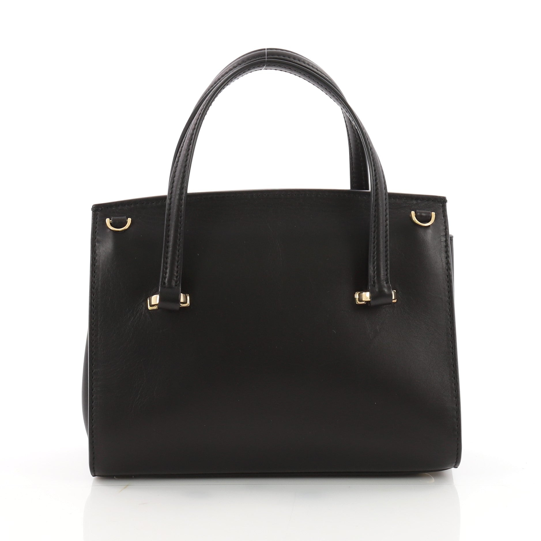 Mara Tote Zigzag Suede and Leather Mini