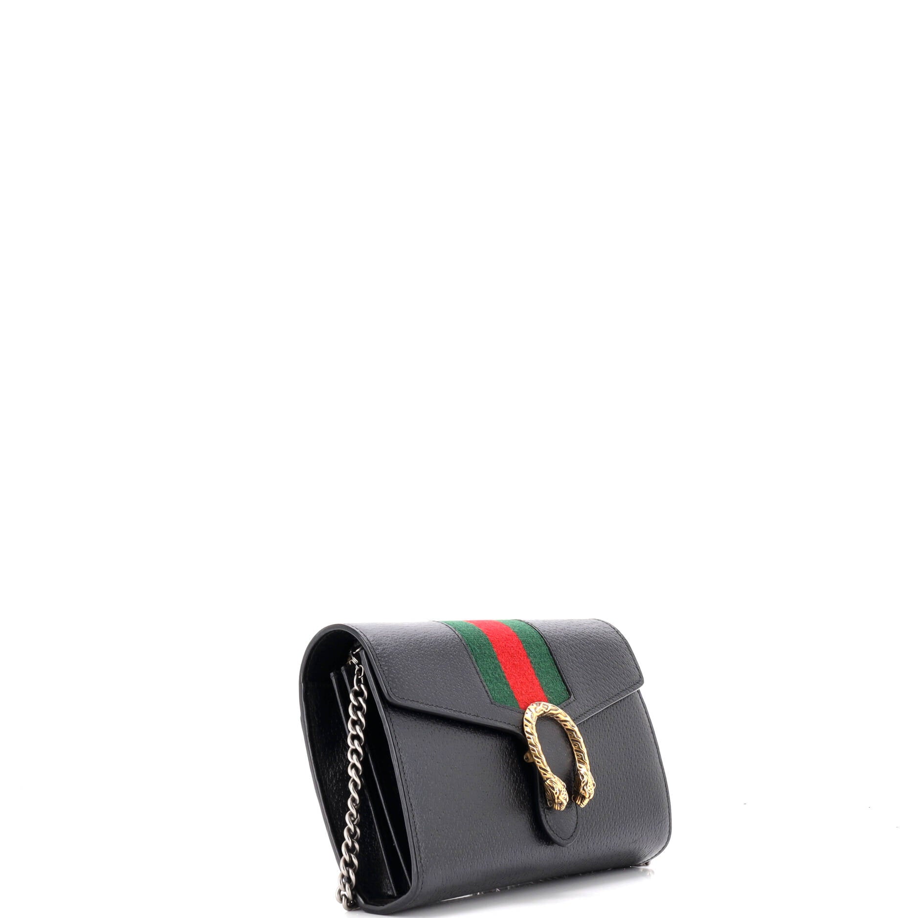 Dionysus Web Chain Wallet Leather Small