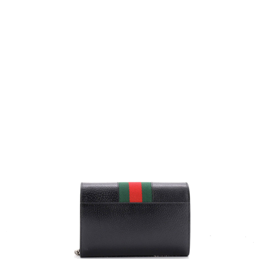 Dionysus Web Chain Wallet Leather Small