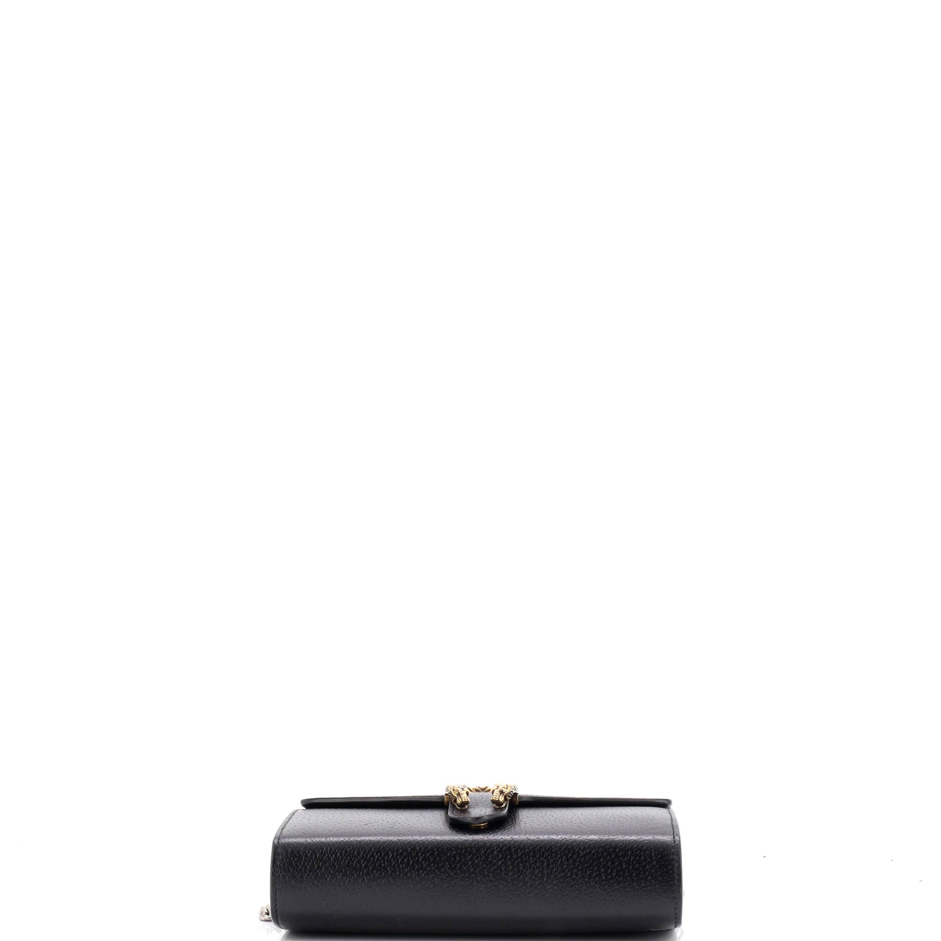 Dionysus Web Chain Wallet Leather Small