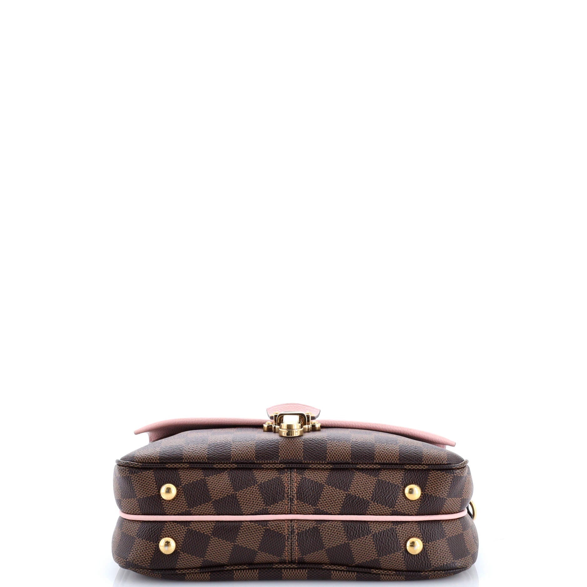 Clapton Handbag Damier and Leather PM