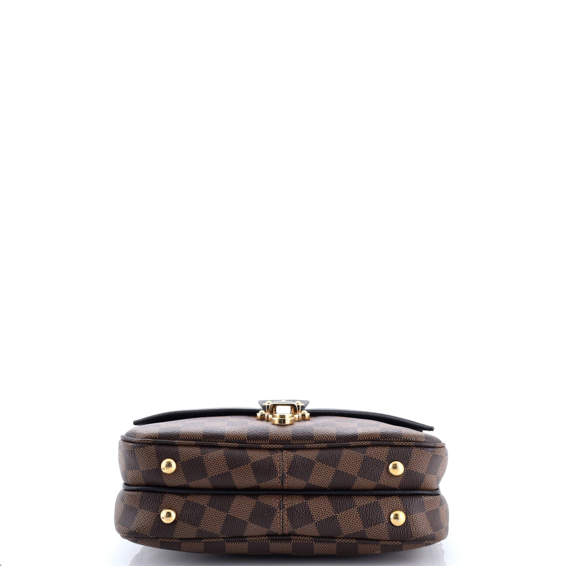 Clapton Handbag Damier and Leather PM