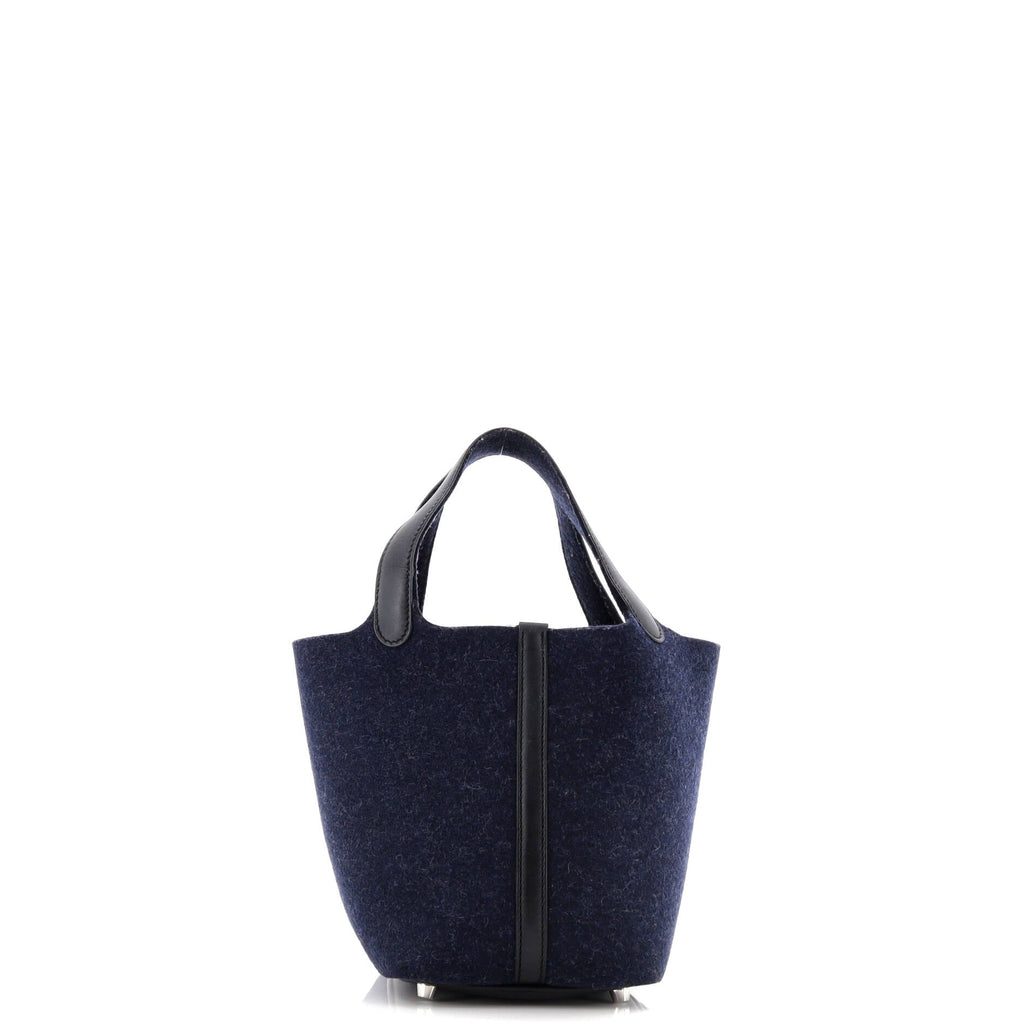 Picotin Lock Bag Felt with Leather PM