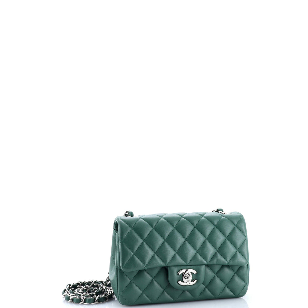 Classic Single Flap Bag Quilted Lambskin Mini