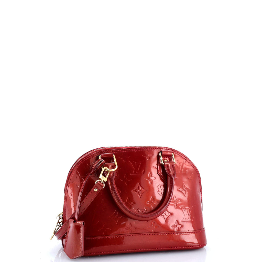 Alma Handbag Monogram Vernis BB