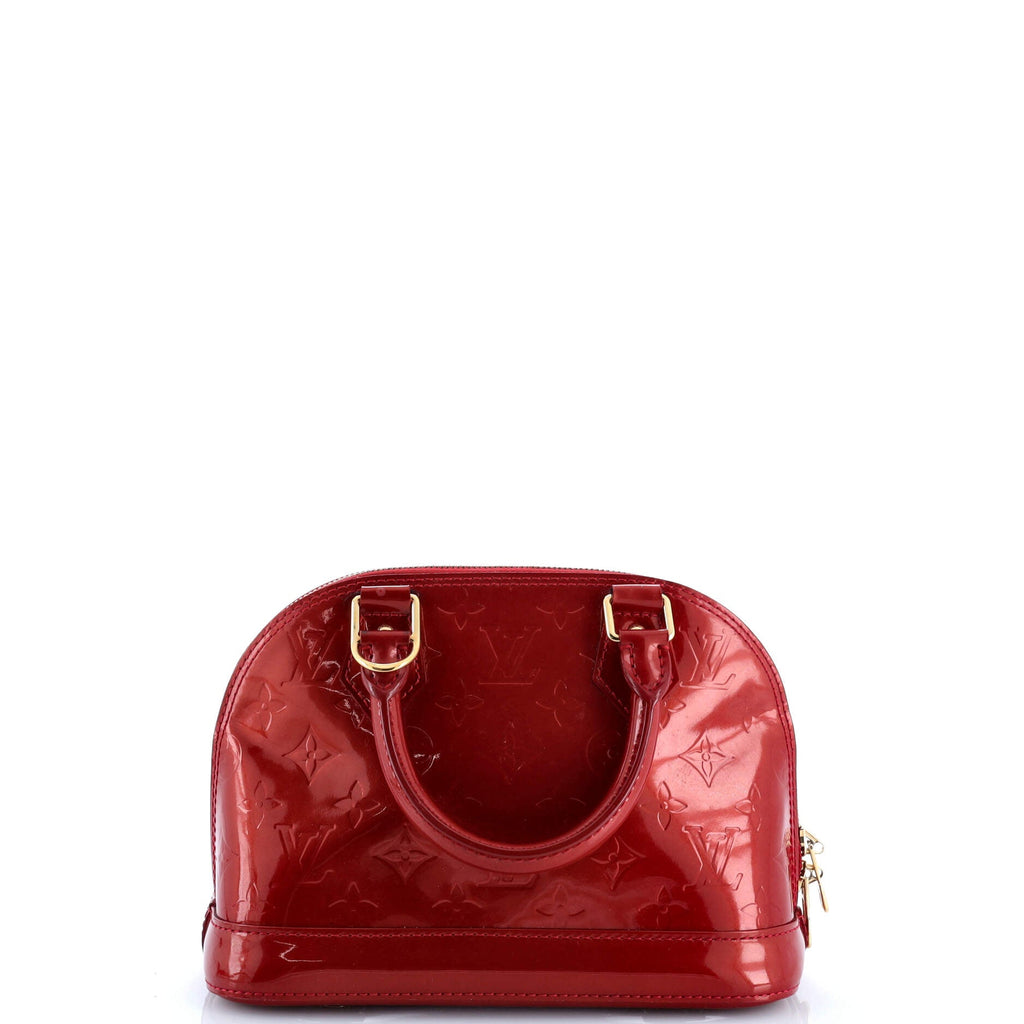 Alma Handbag Monogram Vernis BB