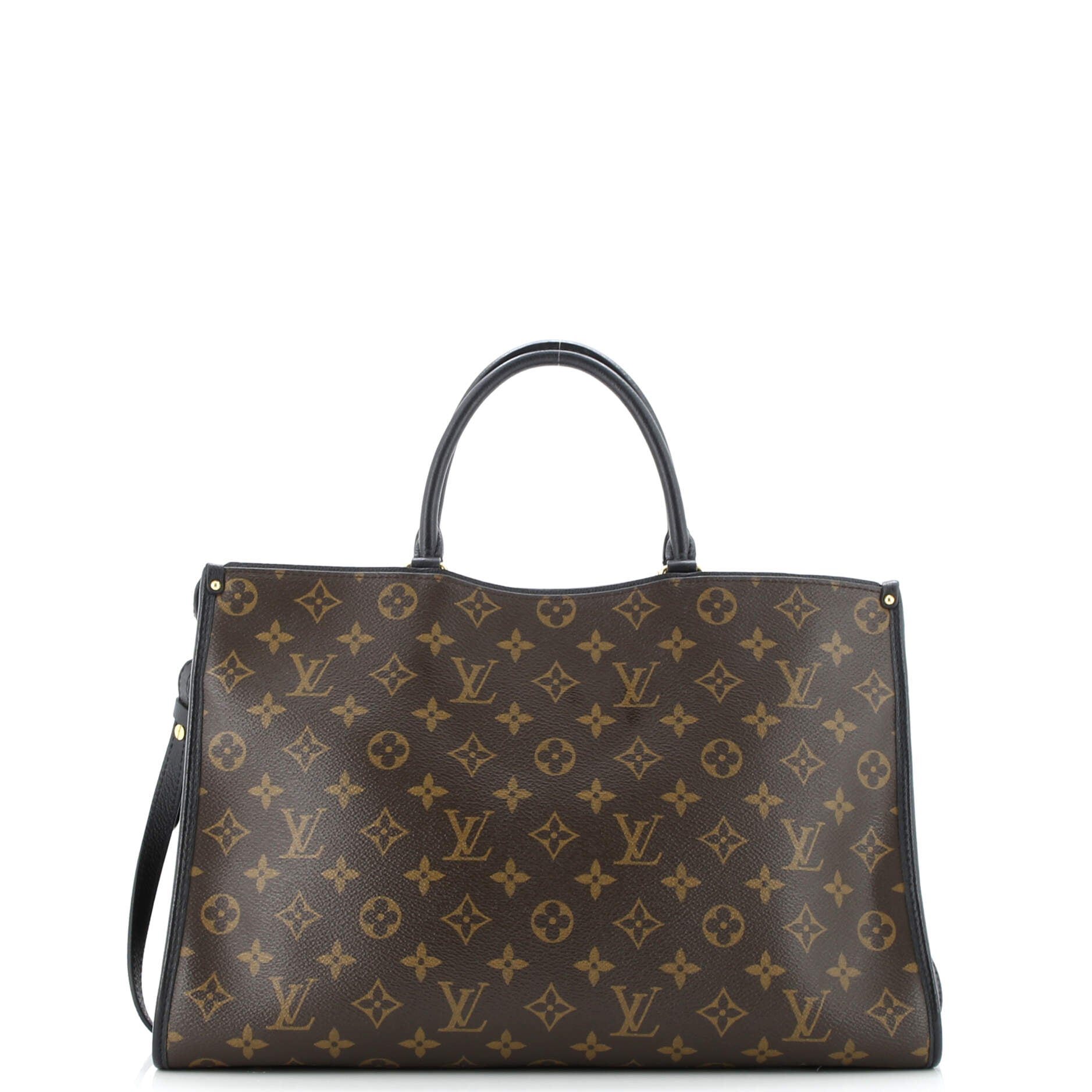 Popincourt NM Handbag Monogram Canvas with Leather MM
