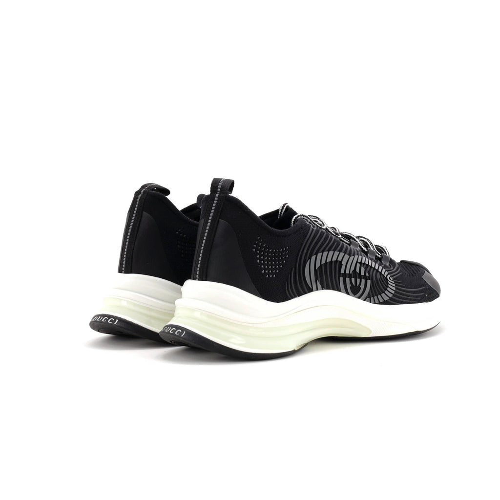 Men's Run Sneakers Embroidered Technical Fabric
