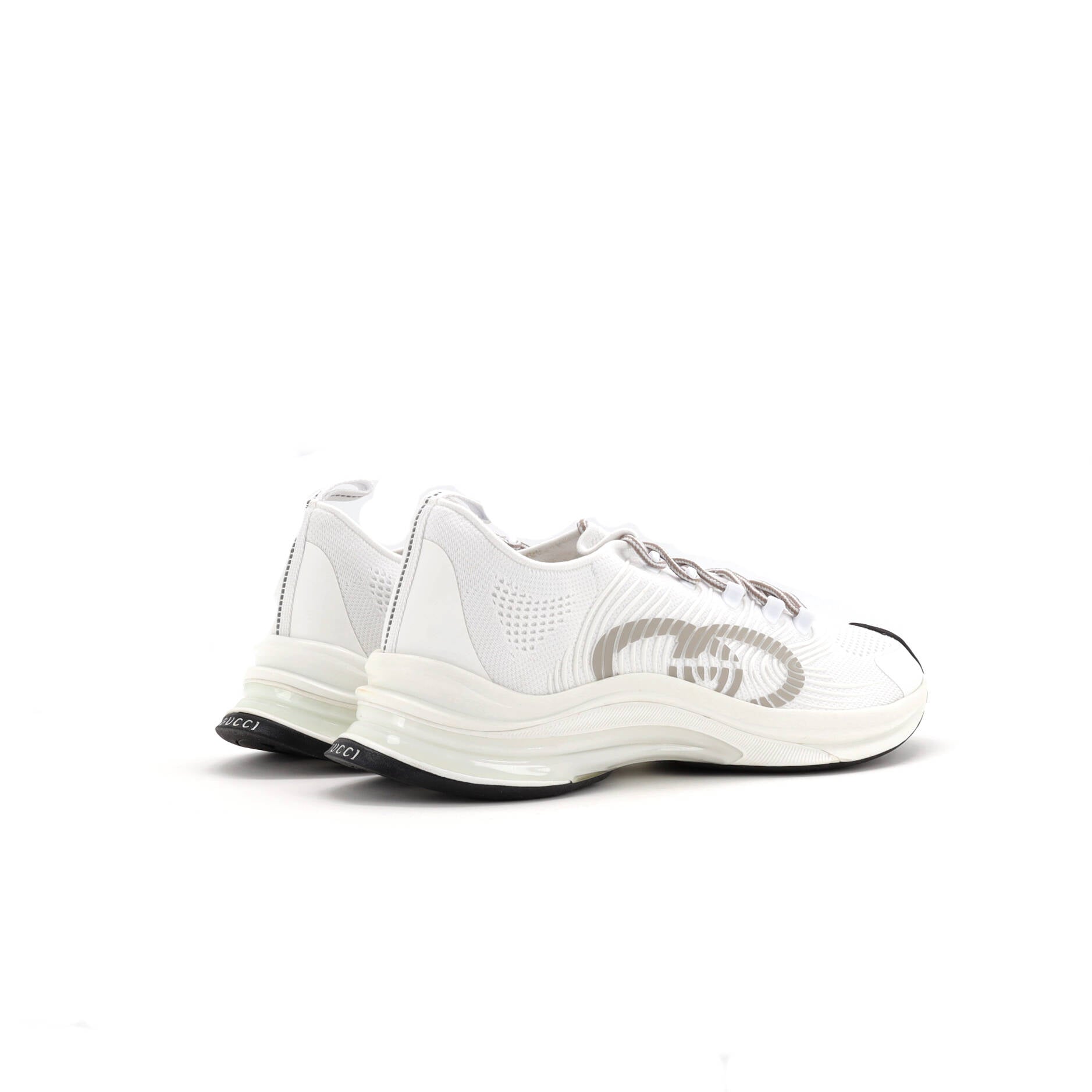 Men's Run Sneakers Embroidered Technical Fabric