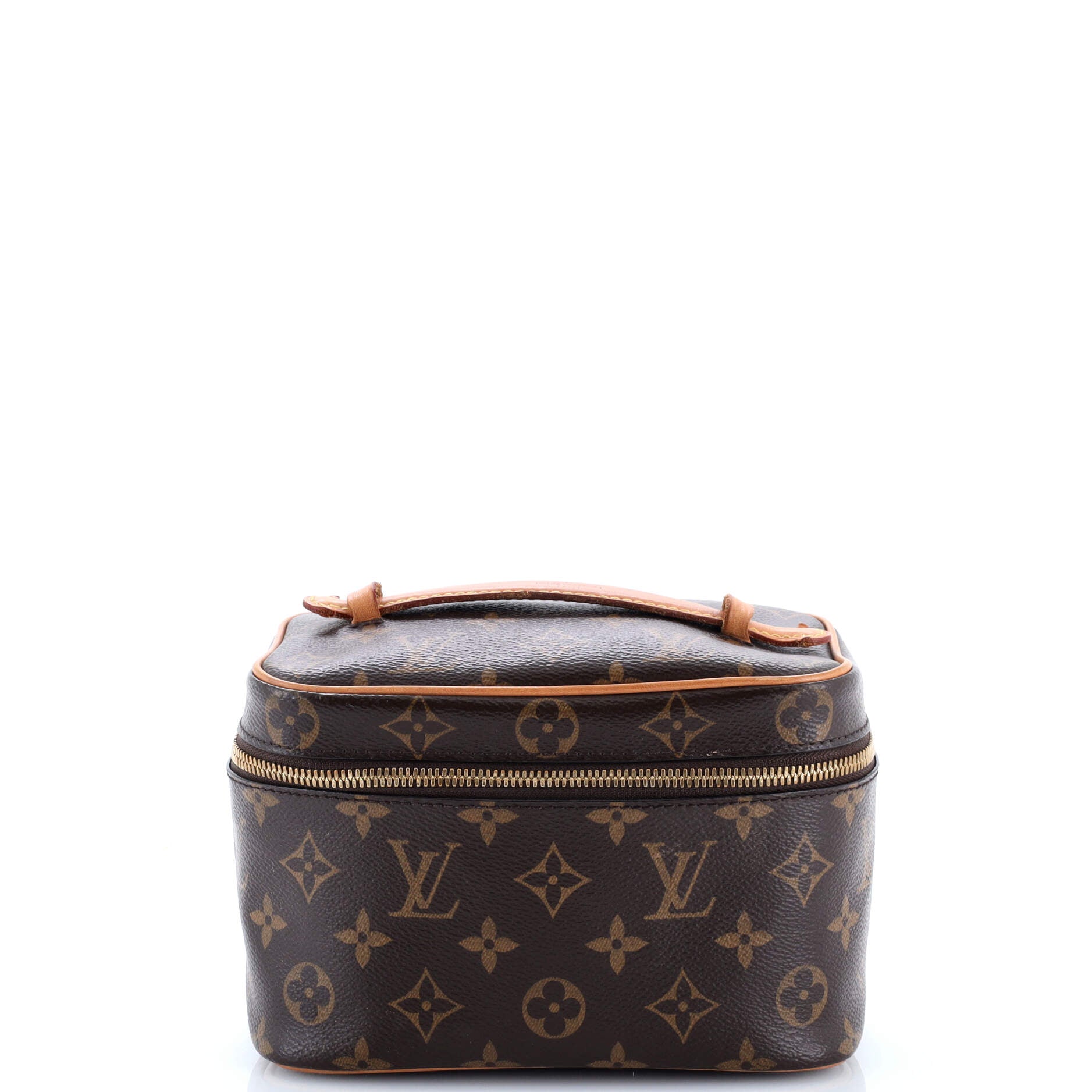 Nice Vanity Case Monogram Canvas Mini