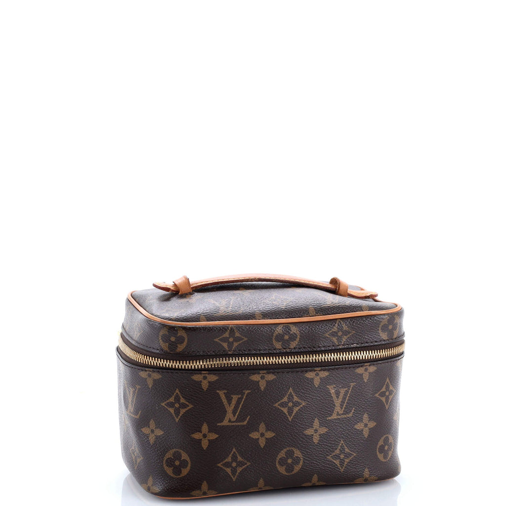 Nice Vanity Case Monogram Canvas Mini