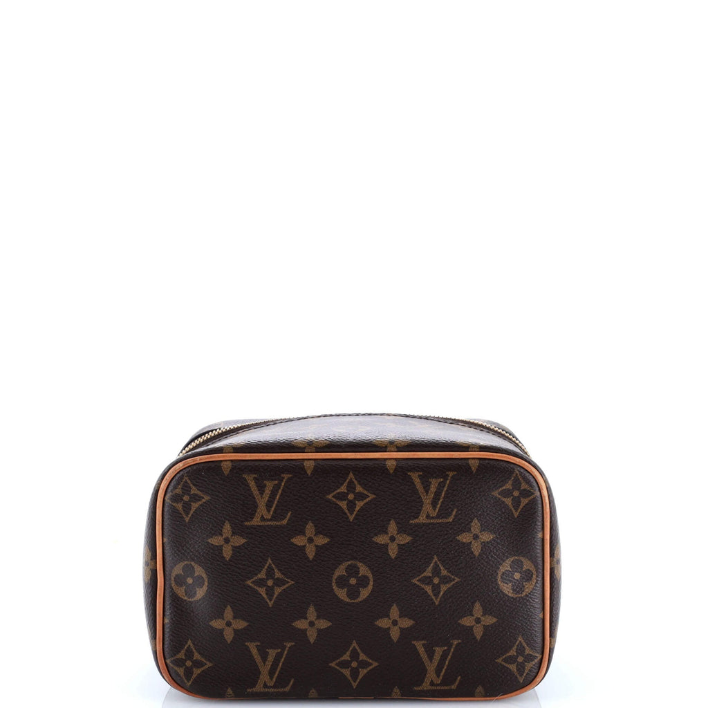 Nice Vanity Case Monogram Canvas Mini