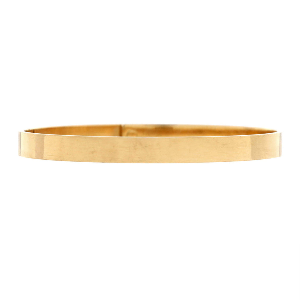 Kelly Bracelet 18K Yellow Gold with 4 Diamonds Small