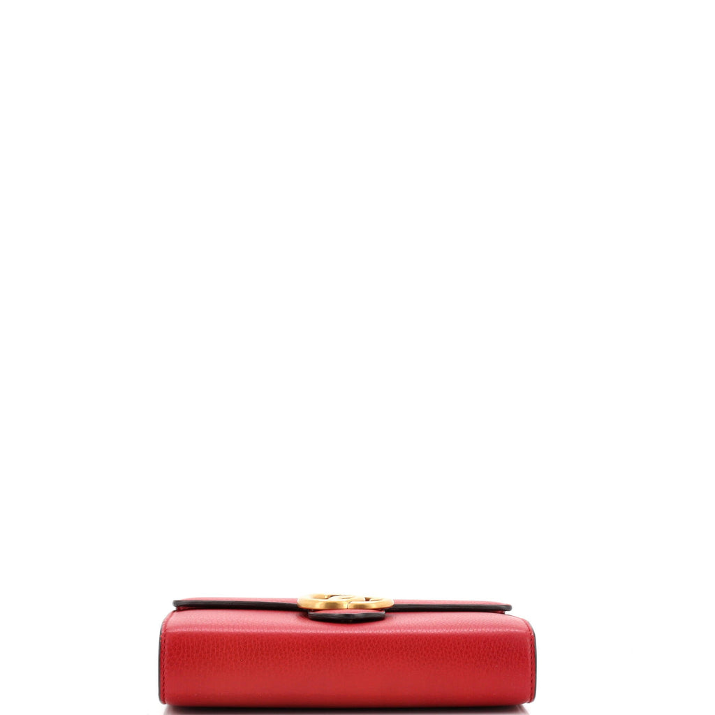 GG Marmont Chain Wallet Leather Mini