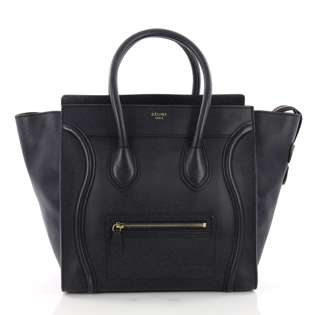Luggage Handbag Smooth Leather Mini