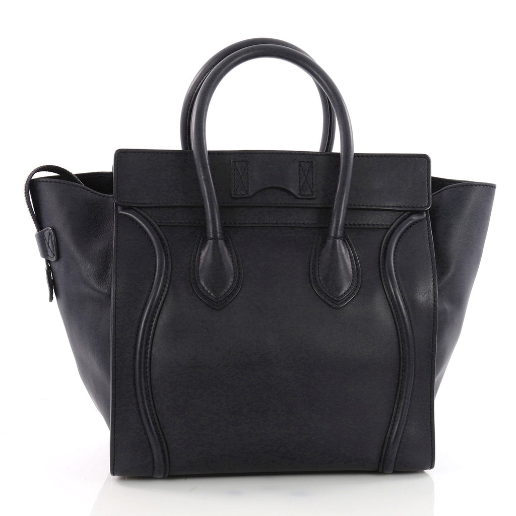 Luggage Handbag Smooth Leather Mini