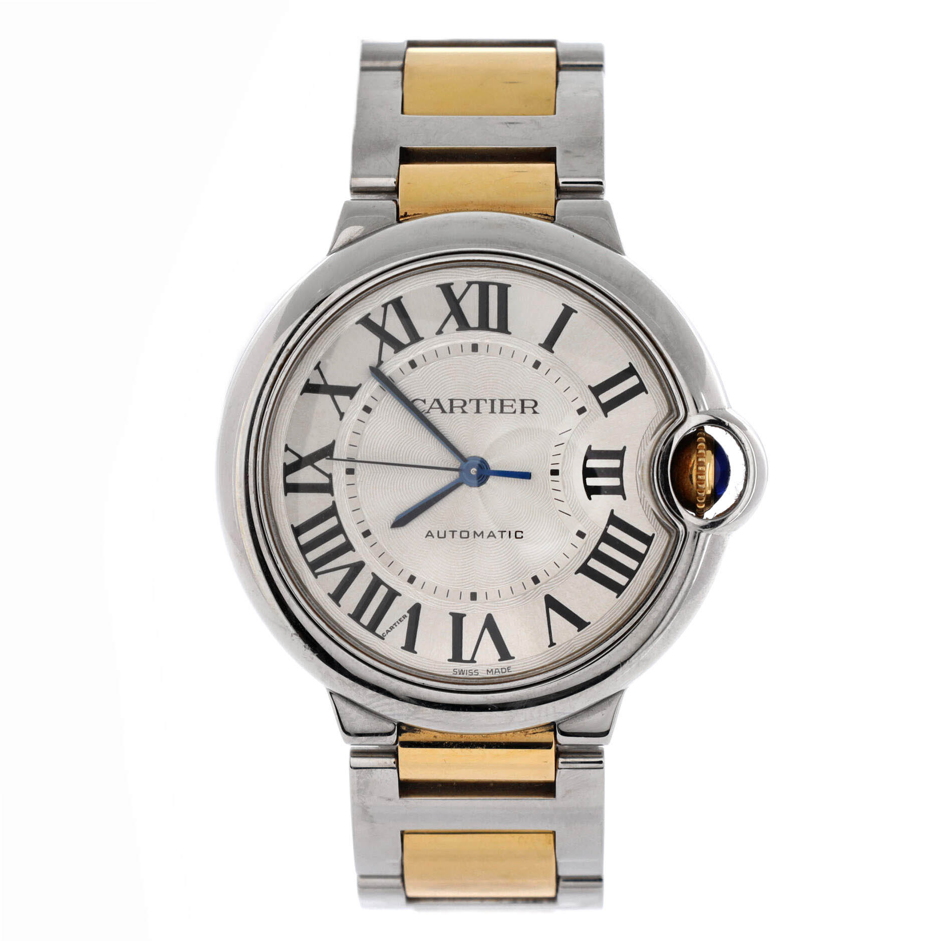 Ballon Bleu de Cartier Automatic Watch Stainless Steel and Yellow Gold 36