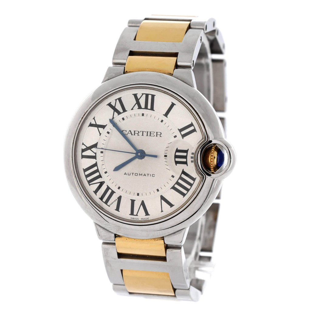 Ballon Bleu de Cartier Automatic Watch Stainless Steel and Yellow Gold 36