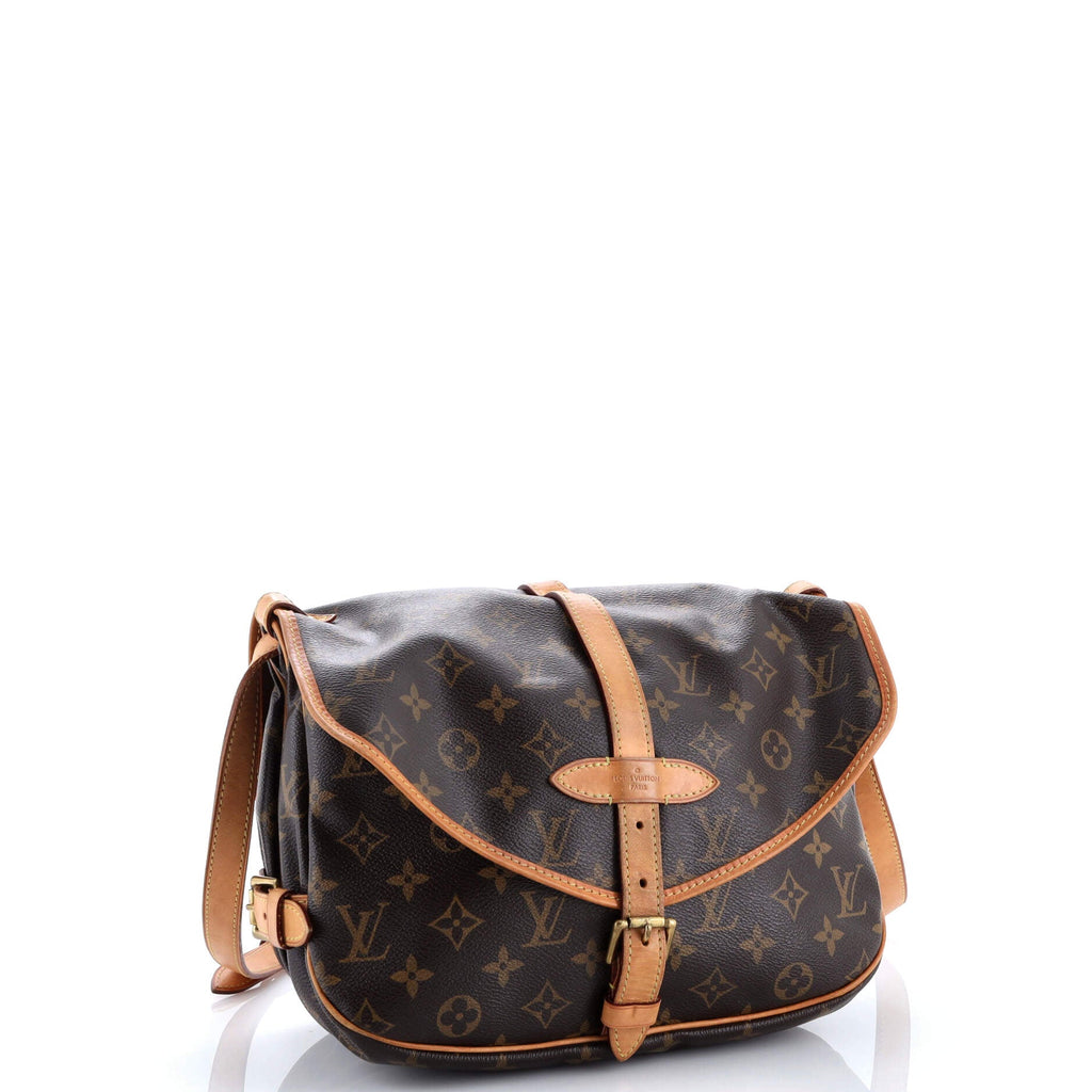 Saumur Handbag Monogram Canvas 30