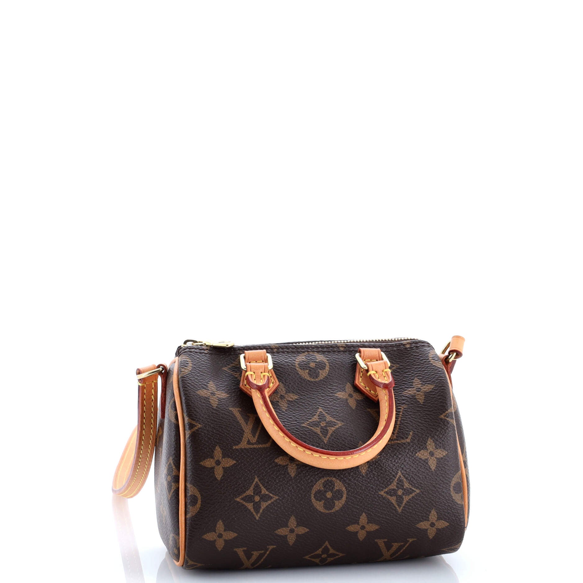 Speedy Bandouliere Bag Monogram Canvas Nano