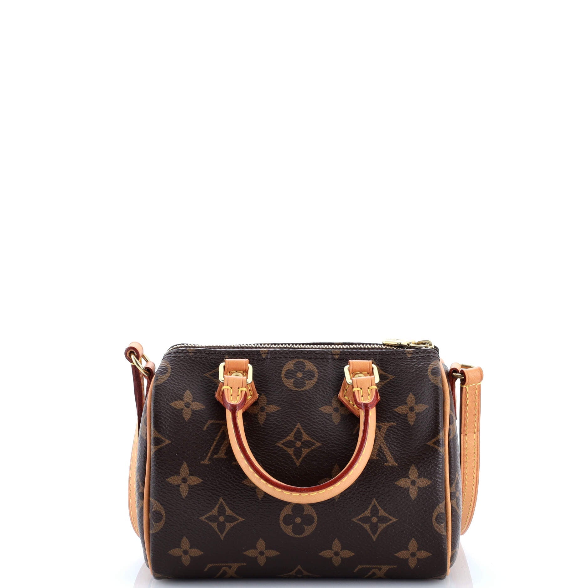 Speedy Bandouliere Bag Monogram Canvas Nano