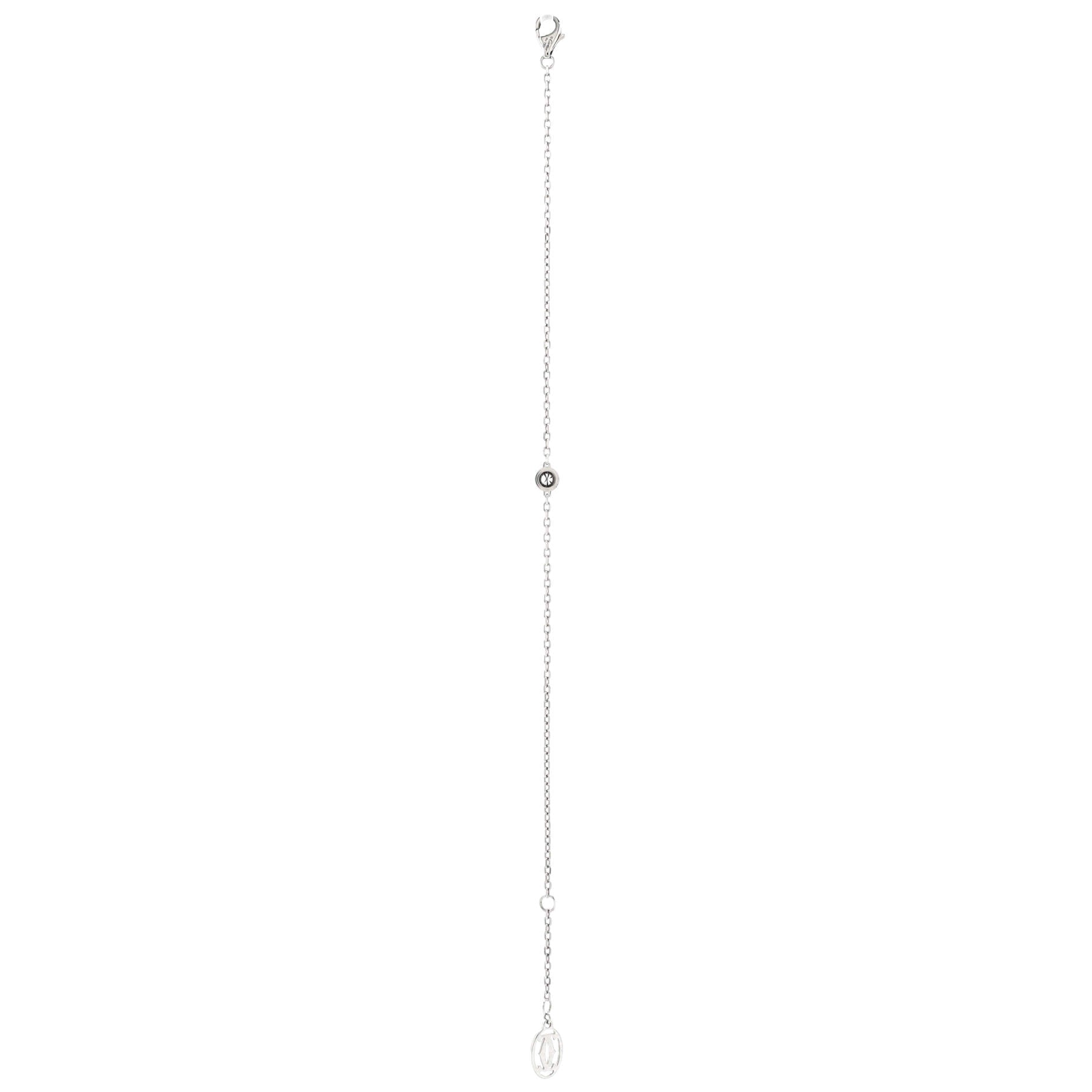 D'Amour Bracelet 18K White Gold and Diamond Small