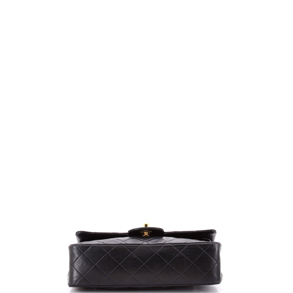 Vintage Classic Double Flap Bag Quilted Lambskin Small