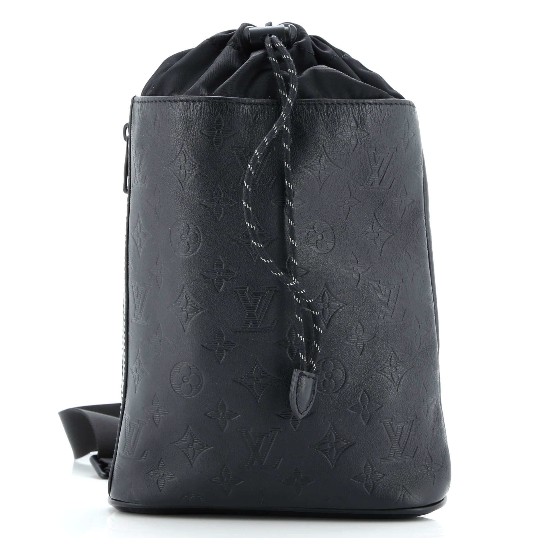 Chalk Sling Bag Monogram Shadow Leather
