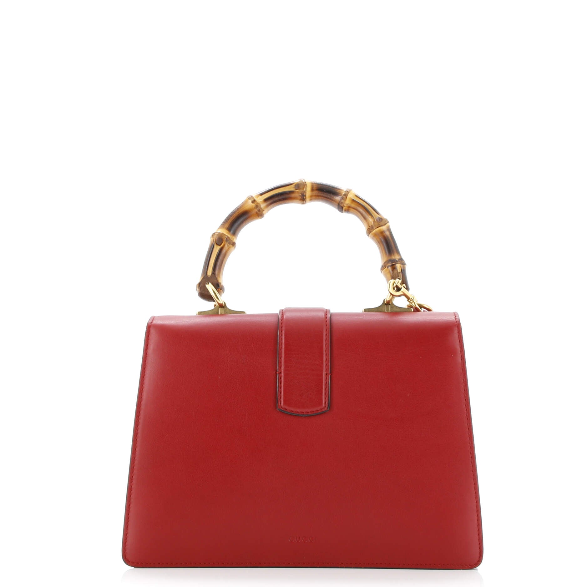 Dionysus Bamboo Top Handle Bag Leather Medium