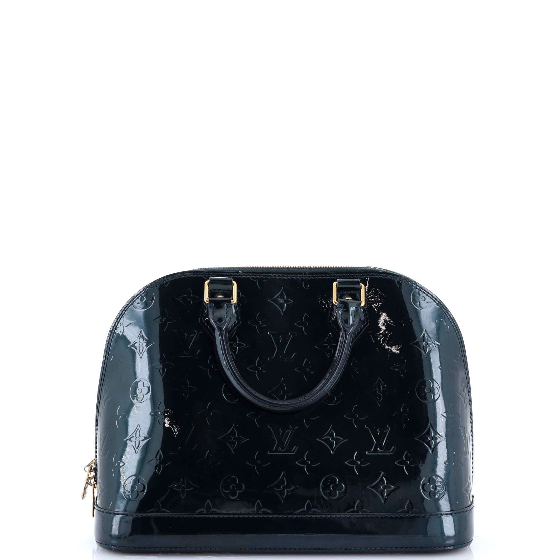 Alma Handbag Monogram Vernis PM