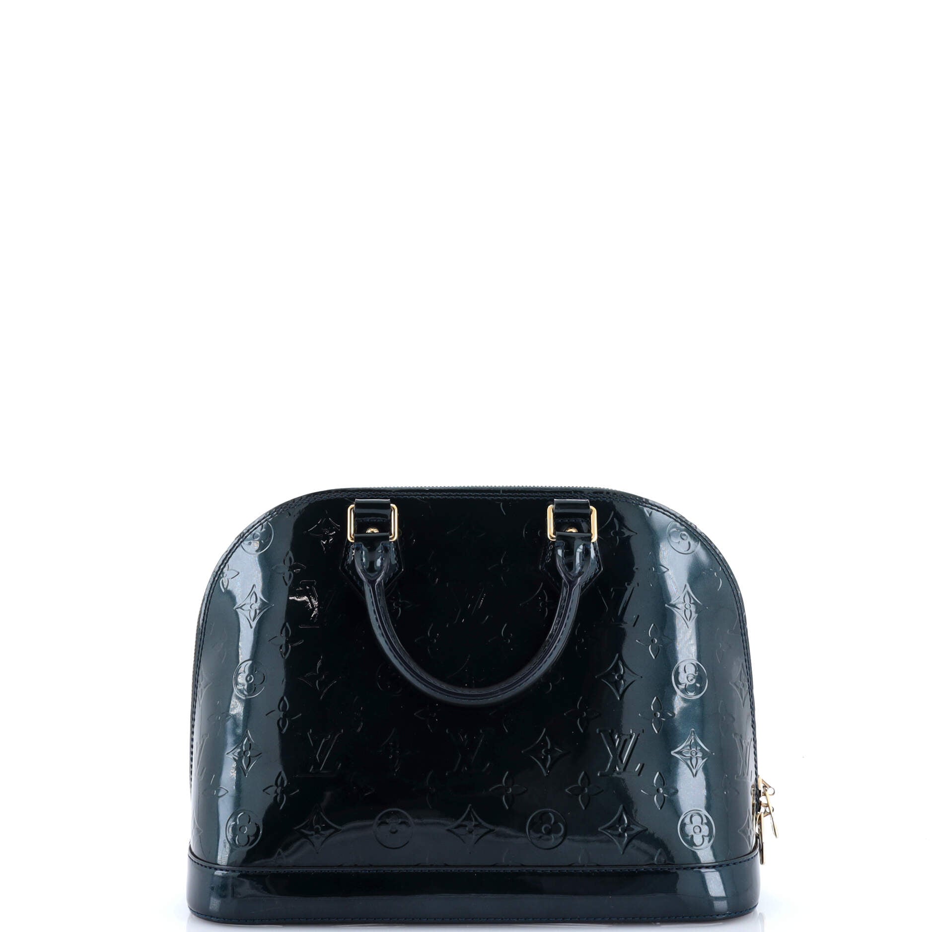 Alma Handbag Monogram Vernis PM