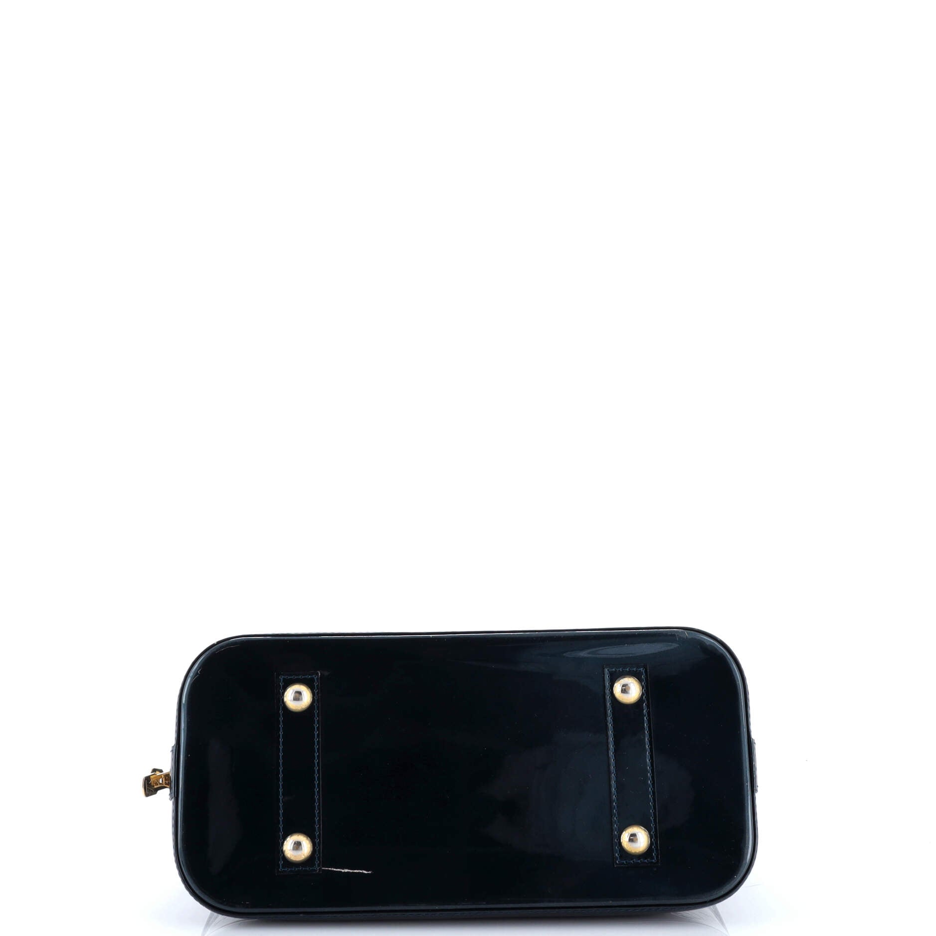 Alma Handbag Monogram Vernis PM