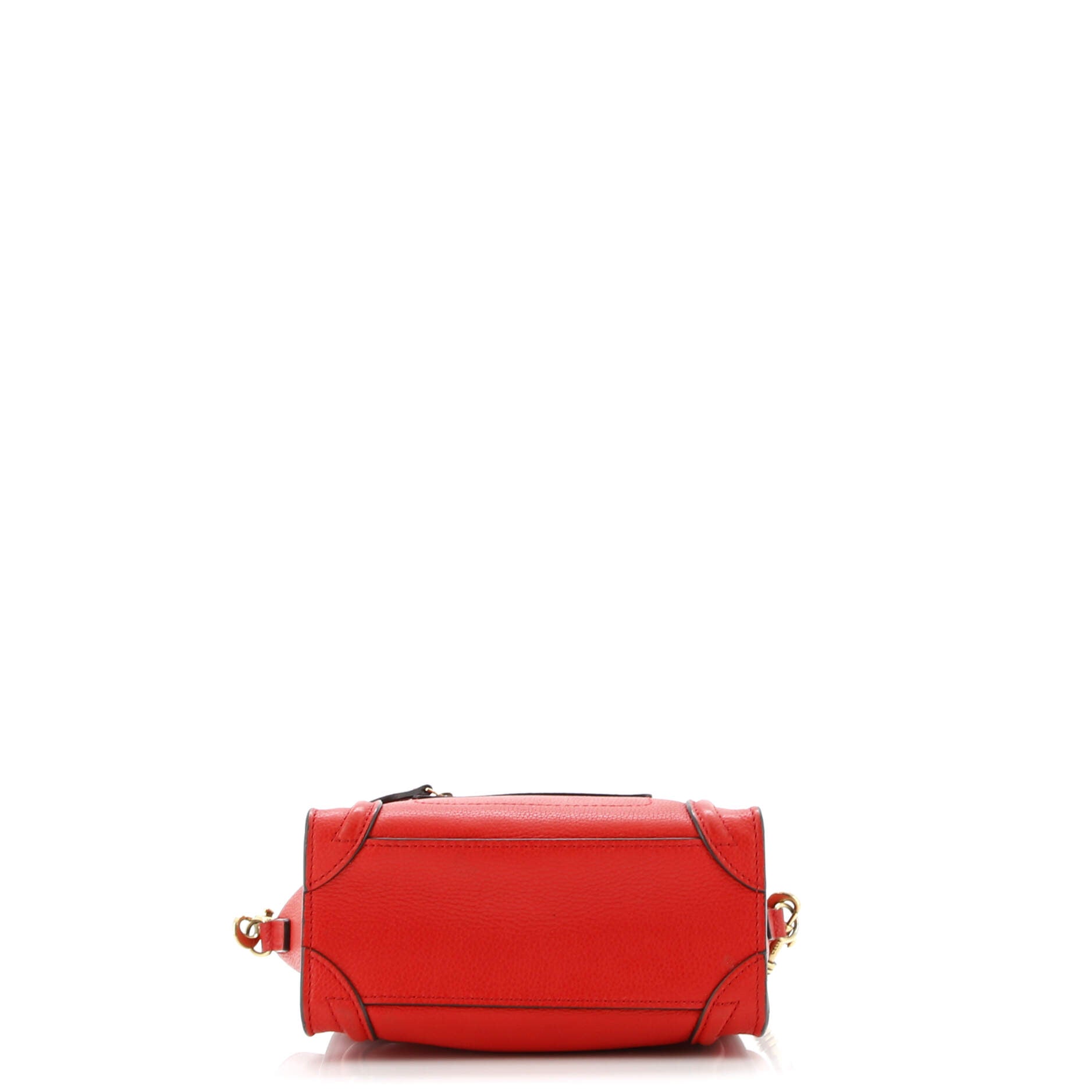 Luggage Bag Grainy Leather Nano