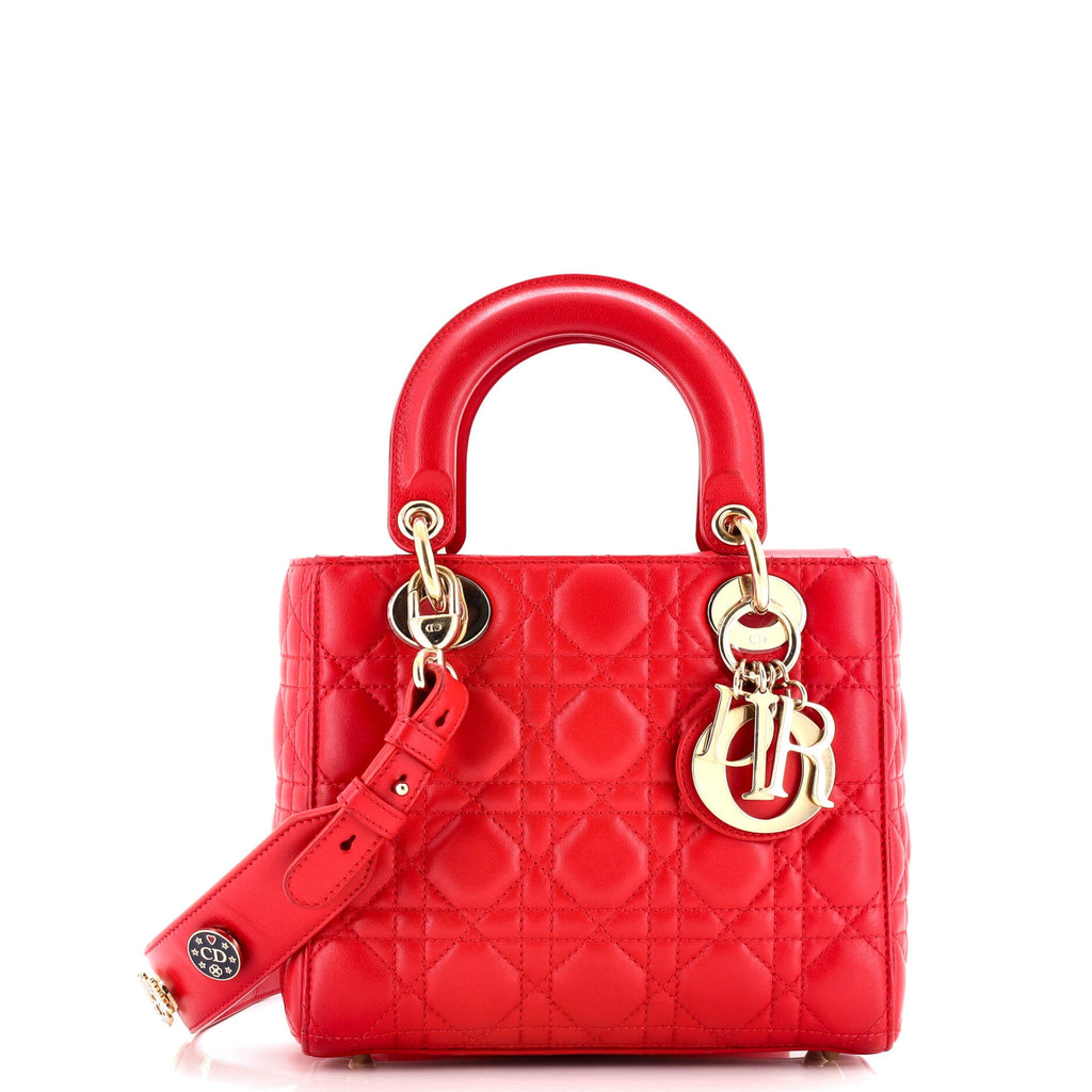 My Lady Dior Bag Cannage Quilt Lambskin