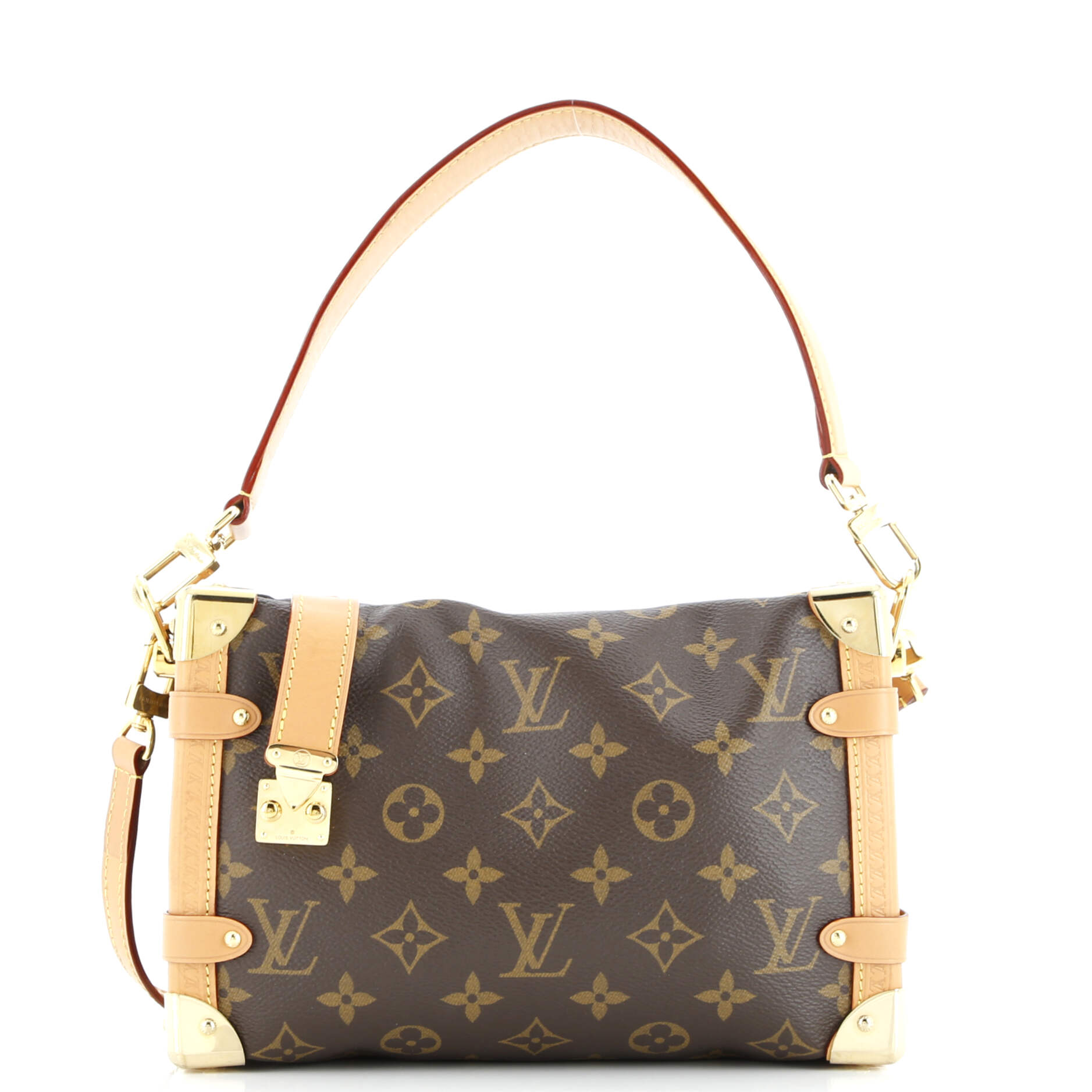 Side Trunk Handbag Monogram Canvas MM