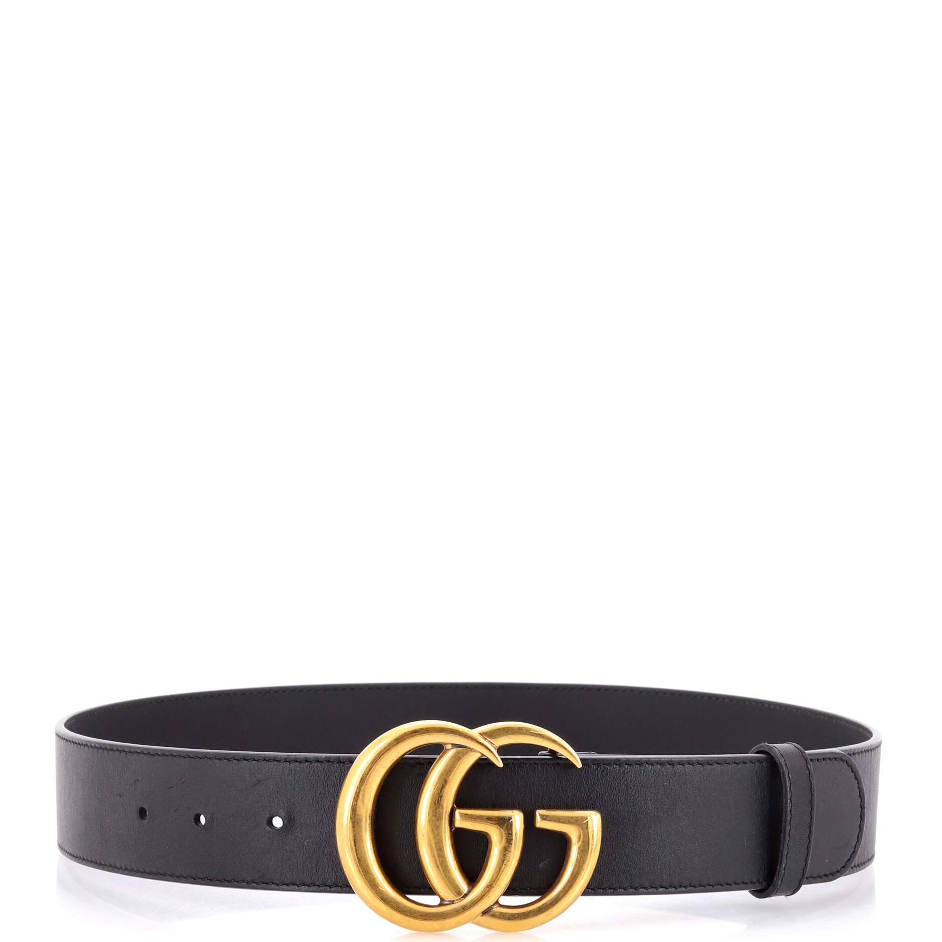 GG Marmont Belt Leather Wide 80
