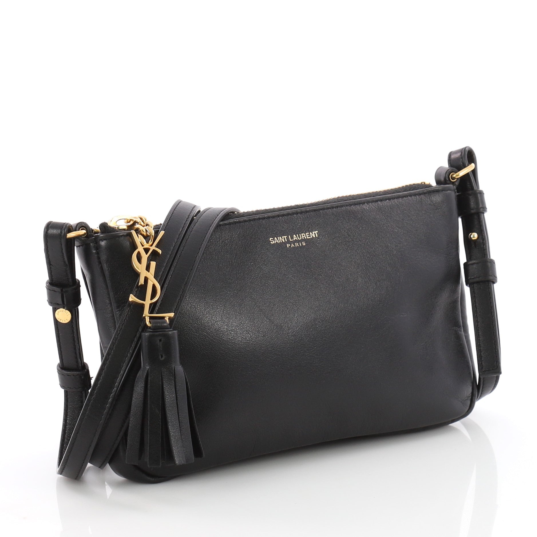 Teen Monogram Crossbody Bag Leather Mini