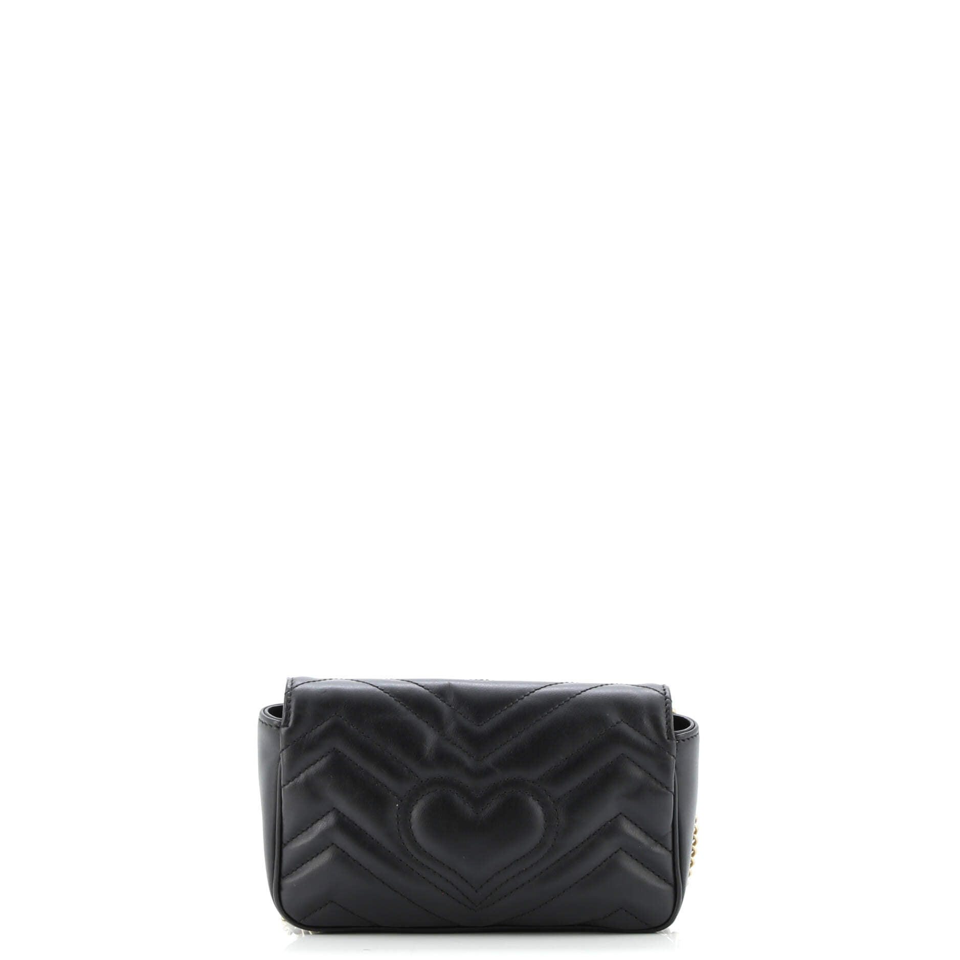 GG Marmont Flap Bag Matelasse Leather Super Mini