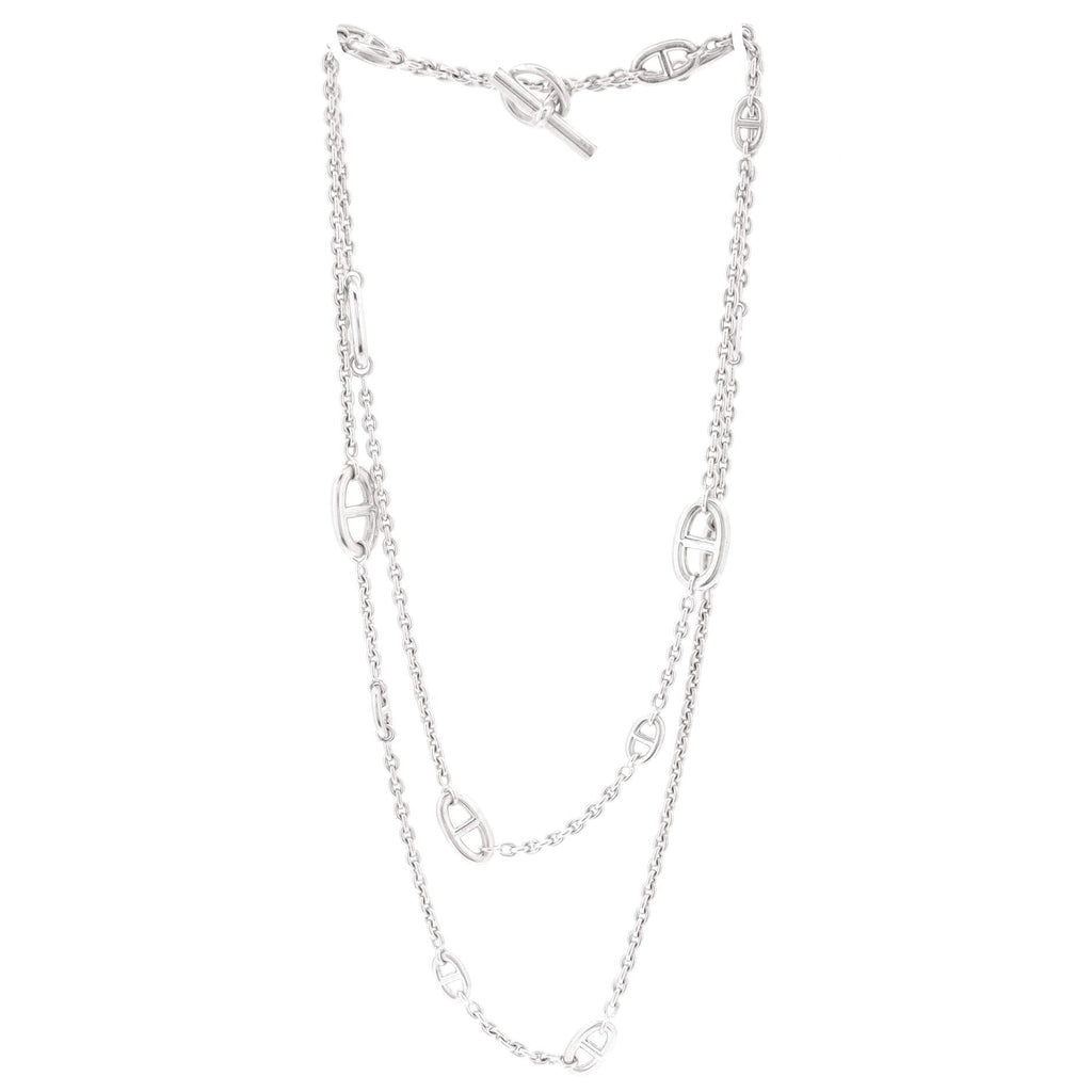 Farandole Long Necklace Sterling Silver 120