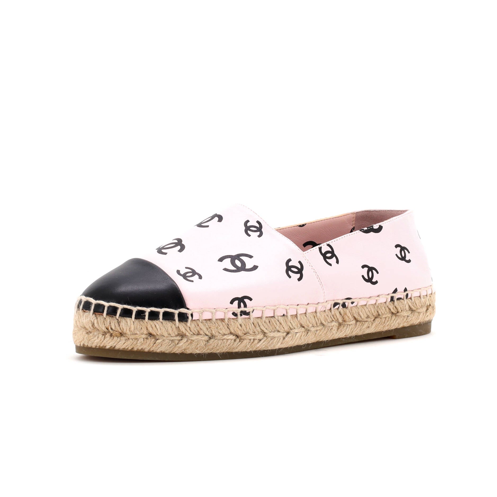 Women's All Over CC Cap Toe Espadrilles Printed Leather