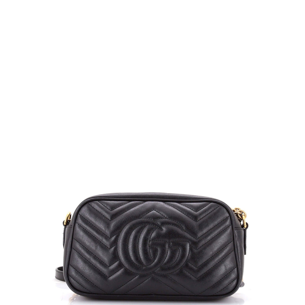 GG Marmont Shoulder Bag Matelasse Leather Small
