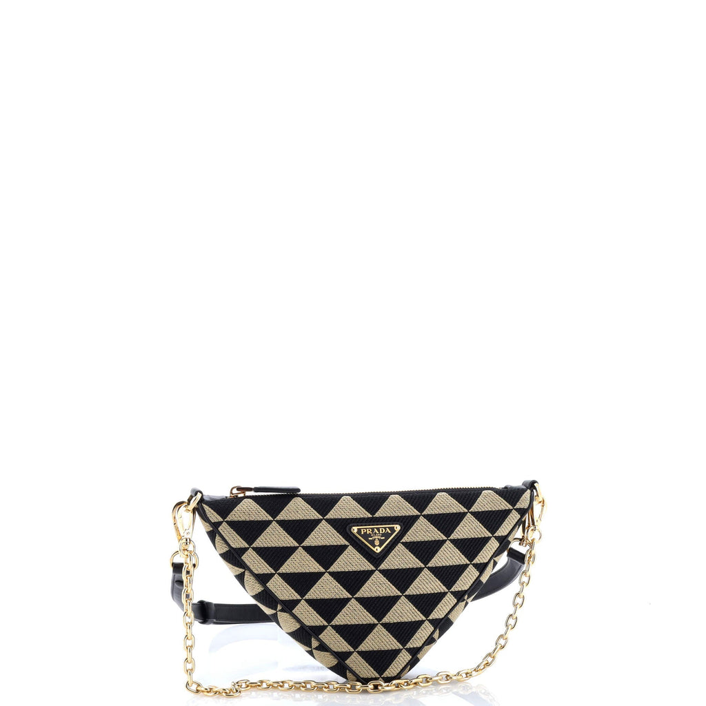 Symbole Triangle Bag Jacquard Mini