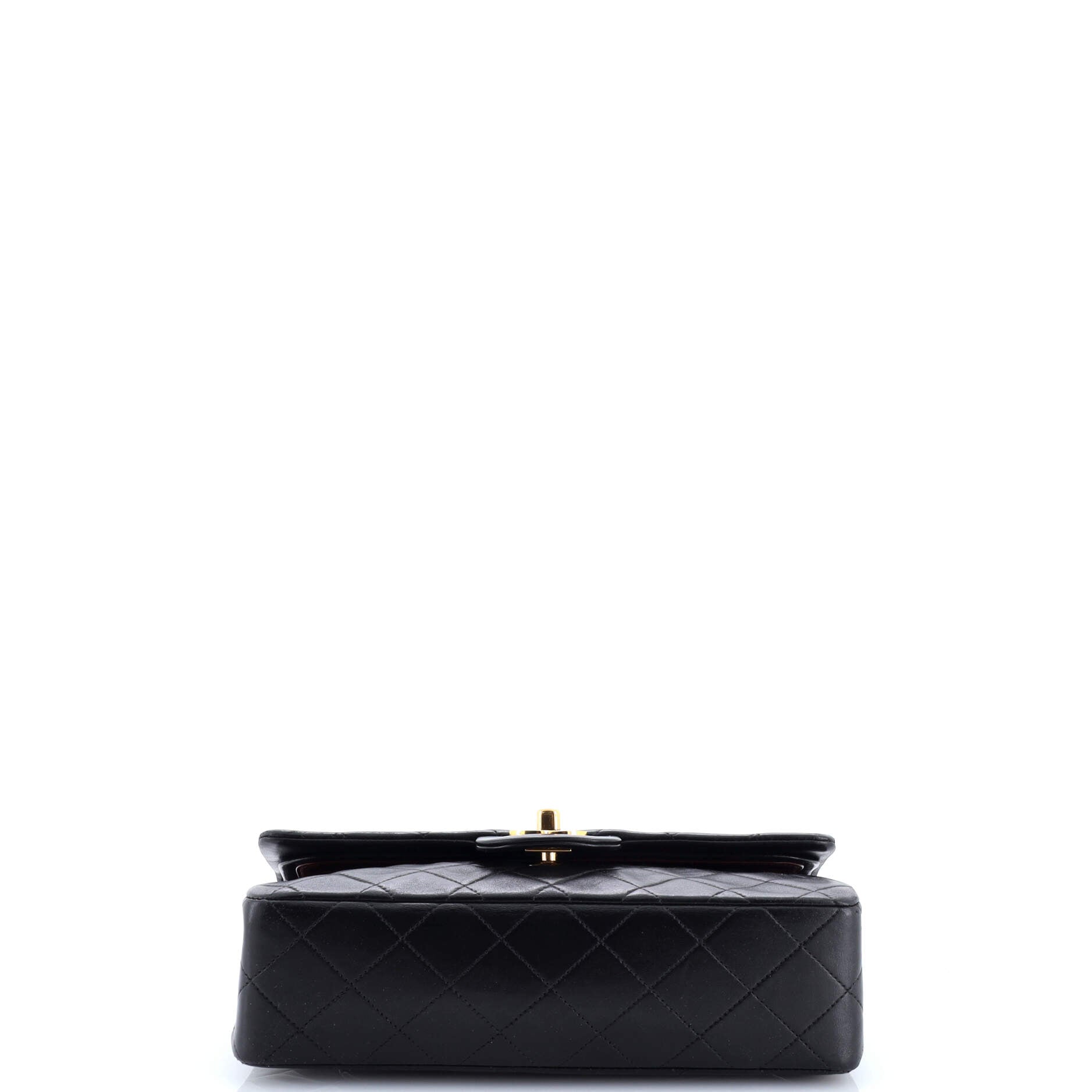 Vintage Classic Double Flap Bag Quilted Lambskin Small