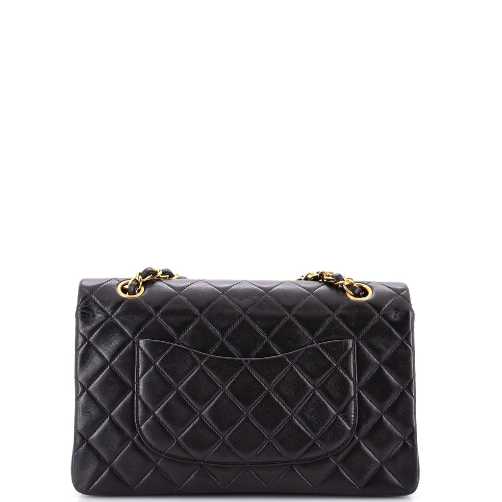 Vintage Classic Double Flap Bag Quilted Lambskin Medium