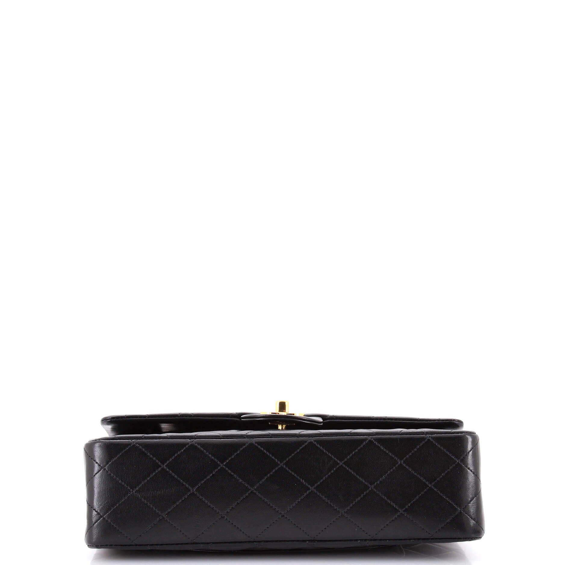 Vintage Classic Double Flap Bag Quilted Lambskin Medium